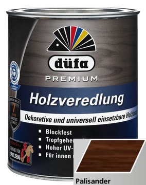 HOLZVEREDLUNG lakierobejca 0,75 L PALISANDER
