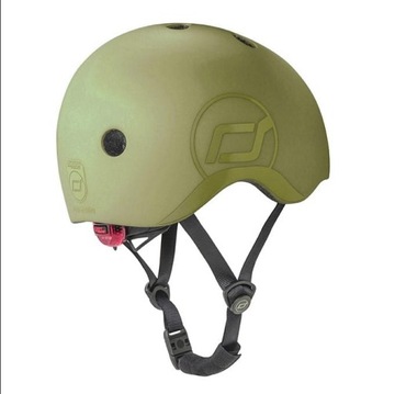 Шлем Scoot And Ride Scooter S-M для детей 3+ Оливковый OLIVE