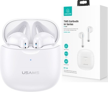 SŁUCHAWKI BEZPRZEWODOWE DOUSZNE USAMS IA04 BLUETOOTH SPORTOWE POWERBANK
