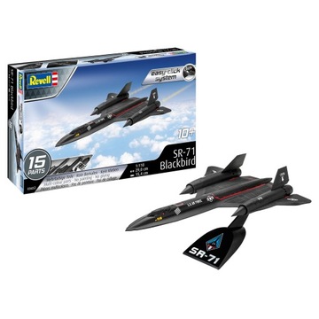 САМОЛЕТ 1/110 /03652/ EASY-CLICK SR-71 BLACKBIRD
