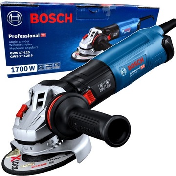 Szlifierka kątowa BOSCH GWS 17-125 S 06017D0300 1700W 125mm
