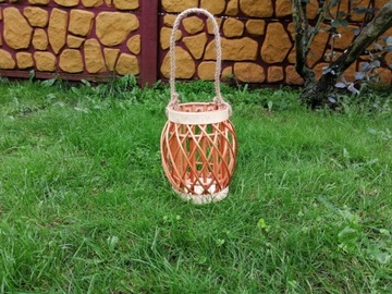 LAMPION WIKLINOWY LATARNIA prezent