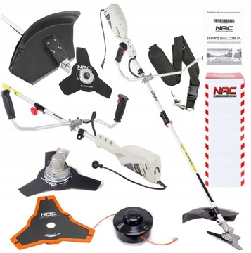 ЭЛЕКТРИЧЕСКАЯ ЩЕТКА BUTTER 1400 Вт, 42 см, разъемный вал, руль BE140-SW-S NAC