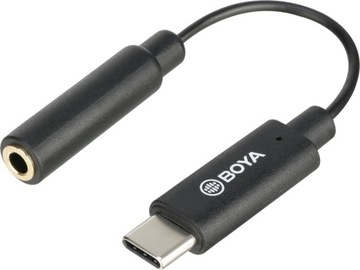 Adapter Redukcja na Mikrofon Mini Jack 3.5mm na USB TYPE-C USB-C USB C Boya