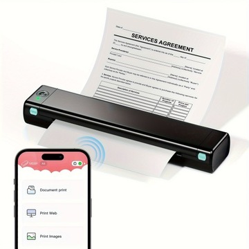 Itari M08F Portable Wireless Printer, 8.5'' X 11'' US Letter