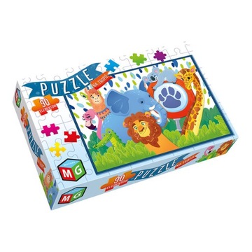 NA TROPIE - PUZZLE 90 ELEMENTÓW