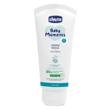 Chicco Baby Moments Rich Кремовий Поживний Крем для Немовлят 100 мл 0 міс. +