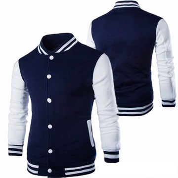 Fashion Slim Fit Baseball Men's Coat Personalized