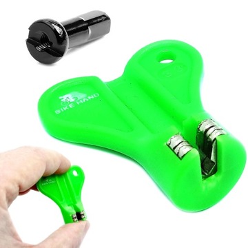BIKE-HAND YC-1R-2 KLUCZ DO CENTROWANIA KÓŁ NACIĄGANIA SZPRYCH NYPEL 3,3mm