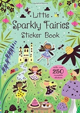 Книга наклеек «Маленькие блестящие феи» Usborne Publishing