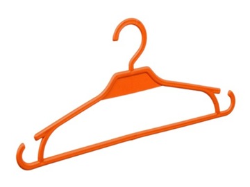 WIESZAKI DO DOMU DZIECIĘCE SZAFA POMARAŃCZOWE 25sz