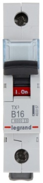 LEGRAND TX³ АВТОМАТИЧЕСКИЙ ВЫКЛЮЧАТЕЛЬ С ПЕРЕГРУЗКОЙ ПО ТОКУ S301 B16A 403357