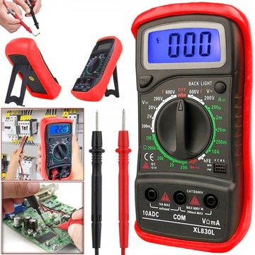 ПРОФЕССИОНАЛЬНЫЙ мультиметр, измеритель потребления тока, цифровой электрический ЖК-тестер