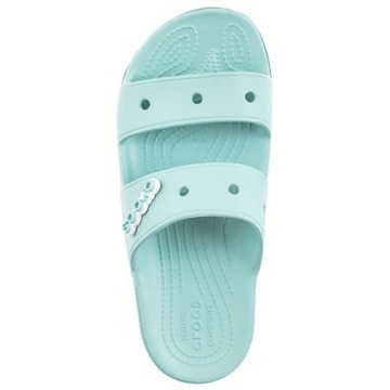 Damskie Klapki Crocs Classic 206761 Niebieskie