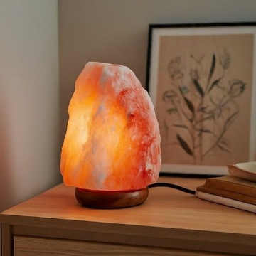 LAMPA SOLNA SÓL HIMALAJSKA 1-2 kg JONIZATOR Lampka Naturalna na PREZENT