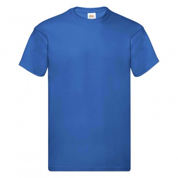 Koszulka męska Original FruitLoom Niebieski M
