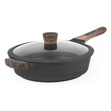 РЕФЕЛЬНАЯ ГЛУБОКАЯ ИНДУКЦИОННАЯ СКОВОРОДА 28 СМ