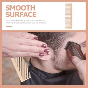 Металлическая парикмахерская расческа Расческа для волос из цинкового сплава