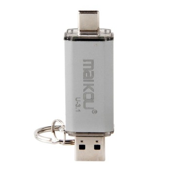 2 w 1 USB 3.0+ Typ C OTG Flash Drive Memory Stick U Dysk 256 GB 8 GB