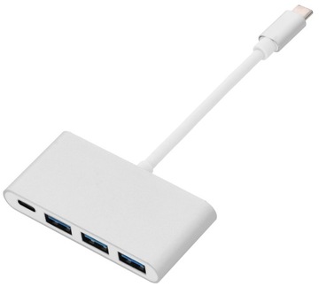 АДАПТЕР-концентратор USB C на 3xUSB 3.0 + USB C PD MacBook