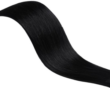Włosy przedłużane pasma naturalne tape on 60 cm Mounir TUXEDO