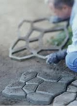 БОЛЬШАЯ ФОРМА БРУТОЧНОЙ КАМНИ МАТРИЦА 60х60