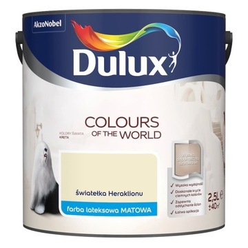 Dulux Kolory Świata Światełka Heraklionu Mat 2,5L