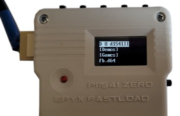 PI1541 emulator stacji C64 + turbo EPYX Fast Load