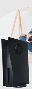 DOBEWINGDELOU PS5 ПЕРЕДНЯЯ ПАНЕЛЬ С ОХЛАЖДАЮЩИМИ ОТВЕРСТИЯМИ ЧЕРНЫЙ КОРПУС