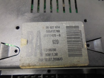 DISPLEJ AUTORÁDIO 96627614 OPEL ANTARA