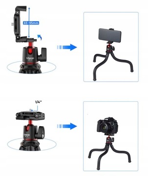 ГИБКИЙ ДЕРЖАТЕЛЬ ДЛЯ СМАРТФОНА ШТАТИВ ДЛЯ СЕЛФИ Ulazni MT-11