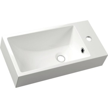 Sapho ARIANA umywalka kompozytowa 50x10x25cm biała