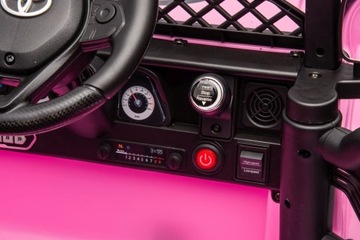 Детский аккумуляторный автомобиль Toyota FJ Pink Paint 4x4