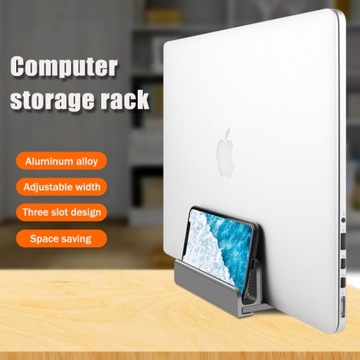 Вертикальная подставка-держатель для ноутбука и планшета