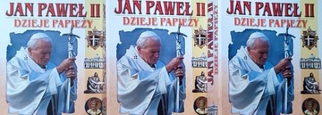 Jan Paweł II Dzieje Papieży - 3 Segregatory 90 nr