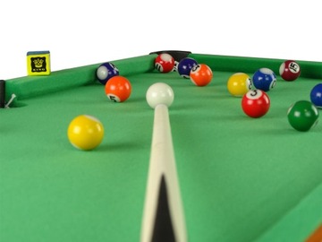 GRA ZRĘCZNOŚCIOWA ZABAWKA EDUKACYJNA DLA DZIECI PREZENT STÓŁ DO BILARDA >
