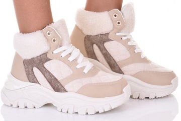 СНЕЖНЫЕ БОТИНКИ ЖЕНСКИЕ ЗИМНИЕ, УТЕПЛЕННЫЕ МЕХОМ