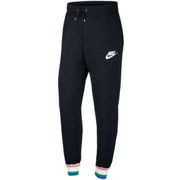 Spodnie damskie Nike Heritage Flc czarne