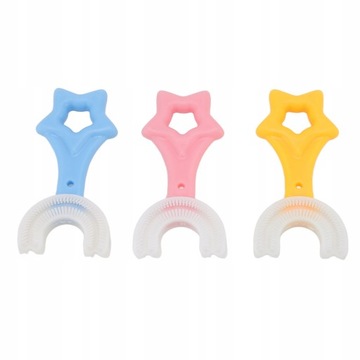 SZCZOTECZKA DLA DZIECI 360 U-shape 3 SZT.