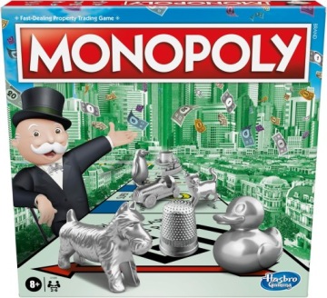 HASBRO Monopoly Classic Gra planszowa (Angielska Wersja)