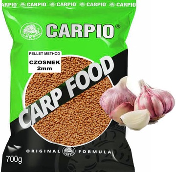 Pellet 2mm do Metody Feeder CZOSNEK Carpio 700g WrocłaW