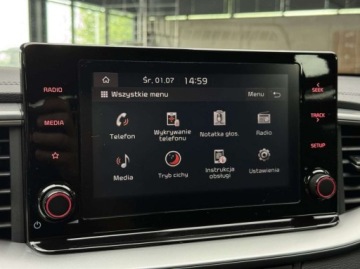 Kia Ceed III Kombi Facelifting 1.0 T-GDI 120KM 2022 Kia Ceed M Kamera cofania CarPlay Android Auto HBA Salon Polska, zdjęcie 34