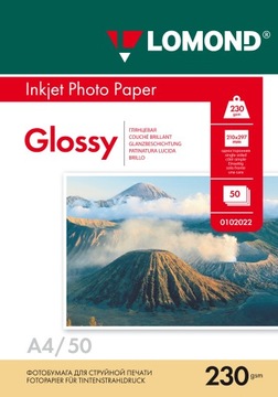 PAPIER FOTO do zdjęć A4 błyszczący 230g EXTRA 50sz