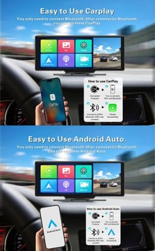 Горячий продавец 4K 10-дюймовый портативный монитор камеры ADAS Carplay