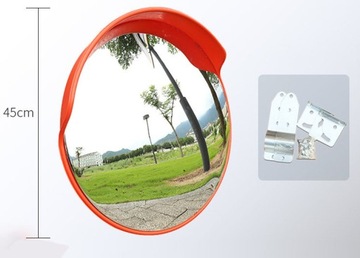 СКЛАДСКОЕ ДОРОЖНОЕ ЗЕРКАЛО 45 СМ 450 ММ + СФЕРИЧЕСКАЯ ПАРКОВОЧНАЯ РУЧКА