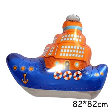 Globo de película de aluminio con temática de dibujos animados para niños,