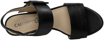 Sandały Eleganckie Caprice 9-28306-42 022 Black Na
