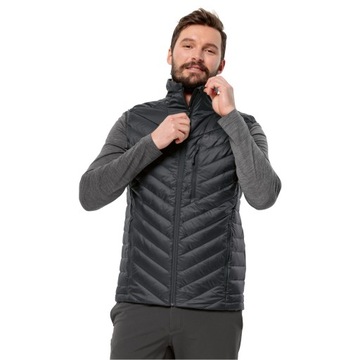 Męska kamizelka puchowa Jack Wolfskin pikowana XL