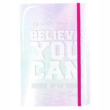 NOTES HOLOGRAFICZNY A5 PASO BARBIE BAF-3680