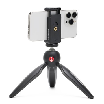 Manfrotto MKPIXICLMII-BK — мини-штатив PIXI